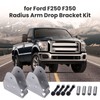 Waverspeed Radius Arm Drop Brackets for Ford F250 F350 Super