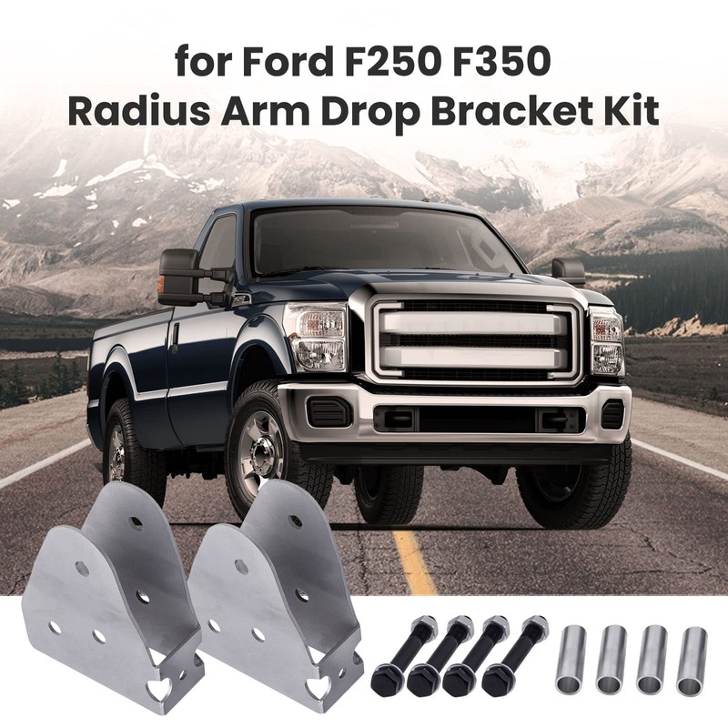 Waverspeed Radius Arm Drop Brackets for Ford F250 F350 Super