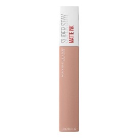 Maybelline SuperStay Matte Ink Labial Líquido, Larga Duración 16 Horas, Alta Pigmentación Sin Transferencia, Aplicador de Precisión en Flecha, Tono 55 Driver, 5 ml