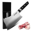 Meat Cleaver with Large Handle - 7 inch Kitchen Bone