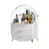 Zuvo Makeup Organiser with 2 Large Drawers, Skincare and Cosmetic