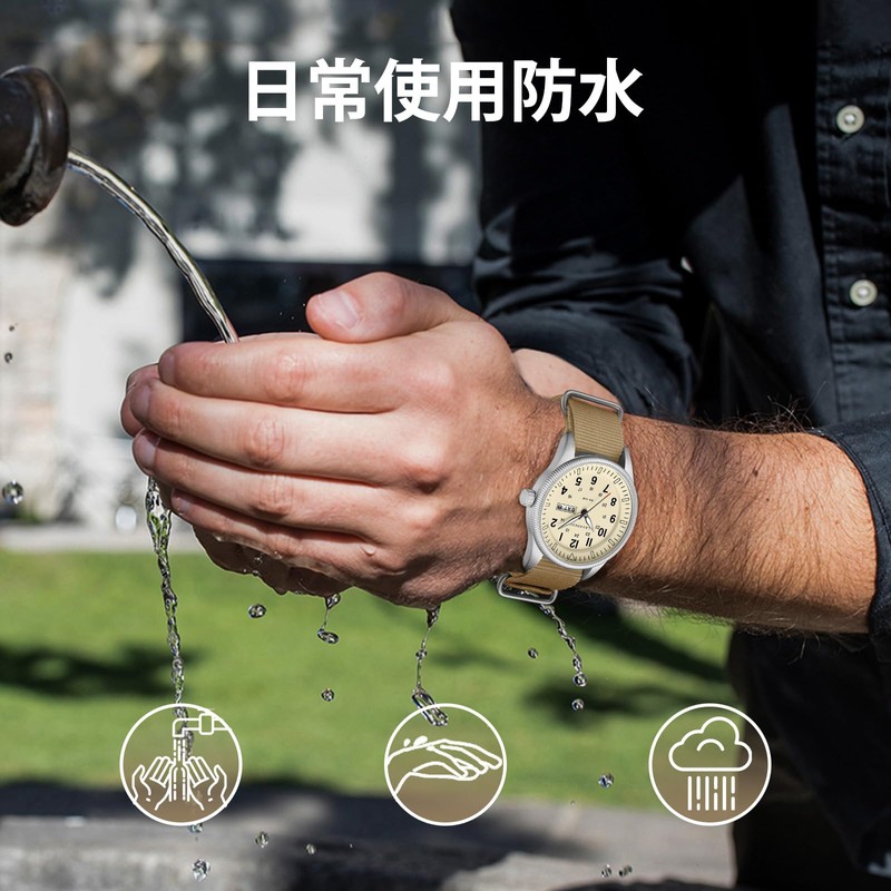 ShunkanSai 腕時計 メンズ 見やすい アナログ スポーツウォッチ 防水 日付け 曜日 クォーツ