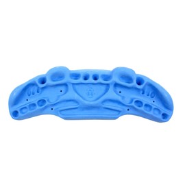 Atomik Rock Climbing Holds Yaniro Power Hang Board for Grip and Strength Training in Blue