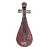 Incense Burner Holder Unique Chinese Lute Design Premium Copper Sturdy