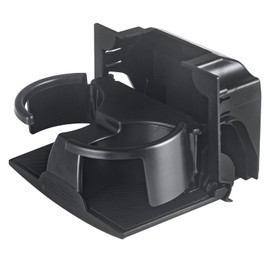 Console Cup Holder Compatible with Nissan Pathfinder 2005-2012, Nissan Xterra 2005-2015, Nissan Frontier 2005-2019 Replaces 96965-ZP00D Rear Seat Center Console Box Assy-Cup Black