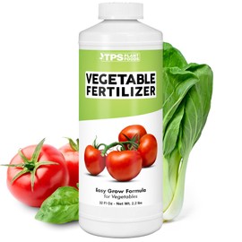 Vegetable Fertilizer, Complete Liquid Vegetable Plant Food, 32 oz (1 Quart)
