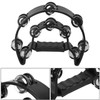 IHDYPPEW 7 Pack Double Row Tambourine – 9.06 inch Professional