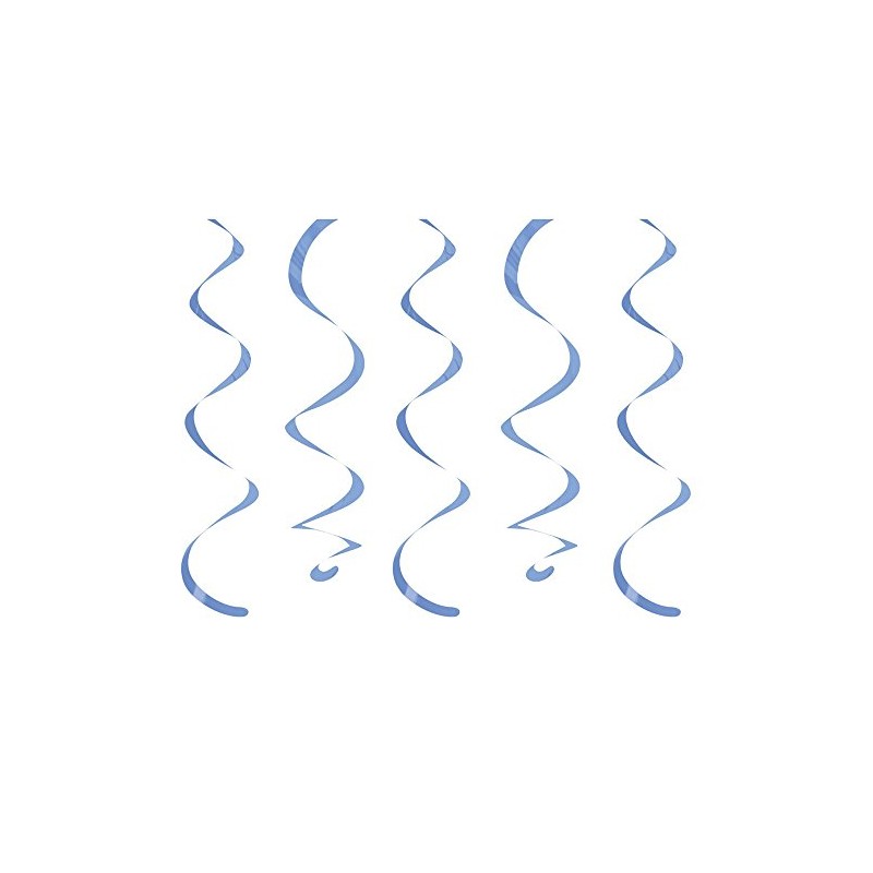 Creative Converting 60 Count Dizzy Danglers, 18", True Blue