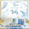 Sea You Soon Baby Shower Backdrop Under The Sea Welcome