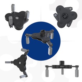 WORKPRO Universal Oil Filter Wrench Adjustable Magnetic Oil Filter Removal Tool