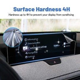 SHAOHAO for 2024 2025 Mazda CX-90 Screen Protector 12.3 In 2024 2025 Mazda CX-90 Accessories CX-90 3.3 Turbo S Premium/Turbo S Premium Plus Touch Screen 12.3" HD Clear Center Display Screen Protector