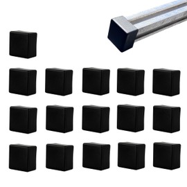 End Caps 40 x 40 Cover Cap 16 Pieces – Protective Cap Solar Rail PV Profile Photovoltaic