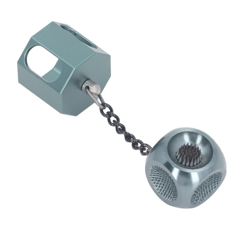 Billiard Chalk Holder Aluminum Alloy Portable Magnetic Pool Cue Chalk