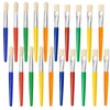 Icetop Large Paint Brushes, 20 Round Flat Toddler Paint Brushes