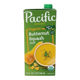 Pacific Foods Organic Butternut Squash Soup, 32 oz Carton