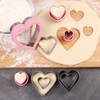 BakingWorld Heart Cookie Cutter Set,9 Piece Heart Shapes Stainless Steel