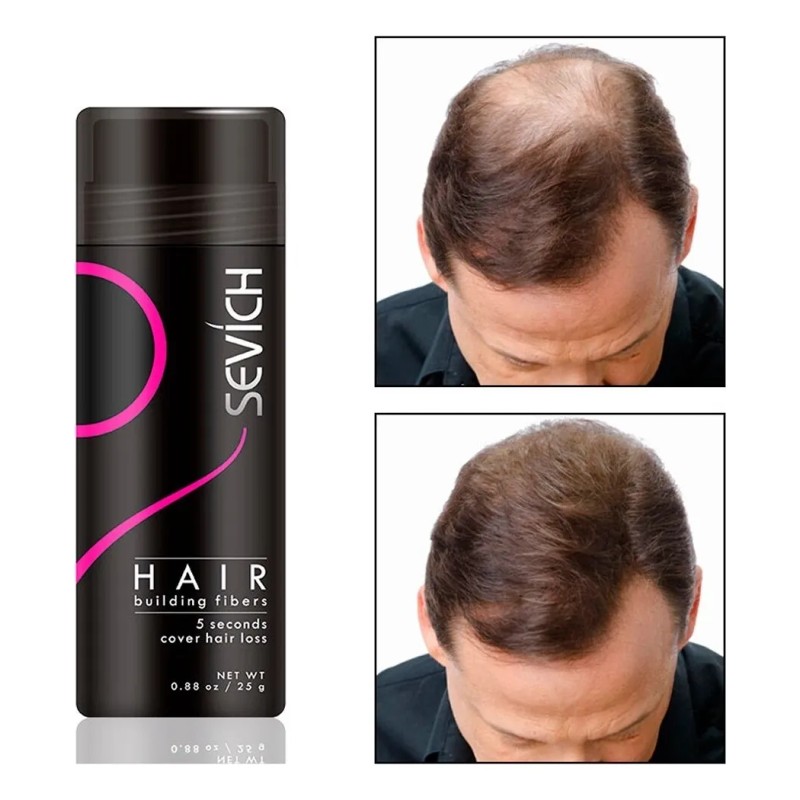Mokasi Sevich 25gr. Bote Fibras Capilares Calvicie Cabello