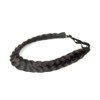 BOBIYA 2 Strands Synthetic Hair Braided Headband Classic Chunky Braided
