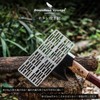 Boundless Voyage Titanium Grilling Net Solo Camping Ultra-Light Fire Grill