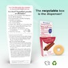 Eco-Dent VeganFloss Dental Floss, Waxed, Cinnamon - Floss with Vegan