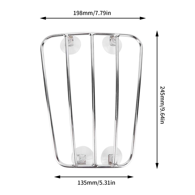 Tomotato Motorcycle Fuel Tank Pannier Rack Shelf, Motorcycle Pannier Rack
