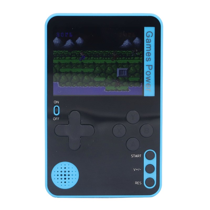 Blue Handheld Game Console Retro Portable Game Player Video Games