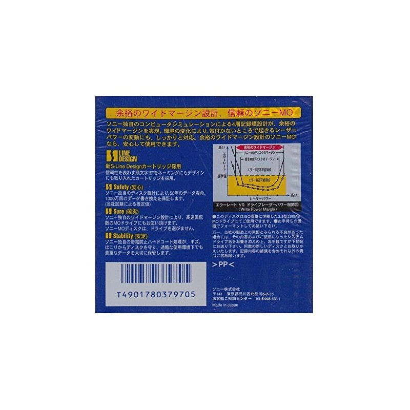 3.5 230mb Mo Media 5 Pack of Sony 5edm –