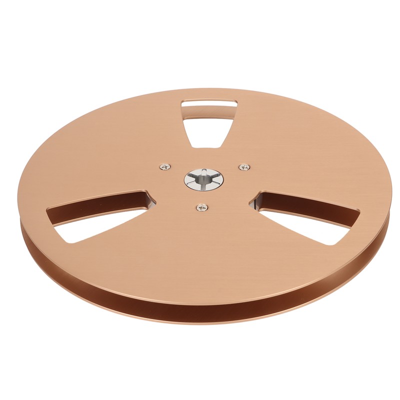 1/4 7 Inch Empty Tape Reel Aluminum Alloy 3 Hole