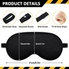 2 Pcs Sleep Eye Mask, Construction Vehicles Masks with Adjustable