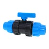 AIMEKE 25 mm PE Pipe Ball Valve Plastic Clamp Connector