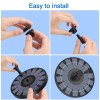 AISITIN Solar Power Bird Bath Fountain Pump Upgrade 2.5W Solar