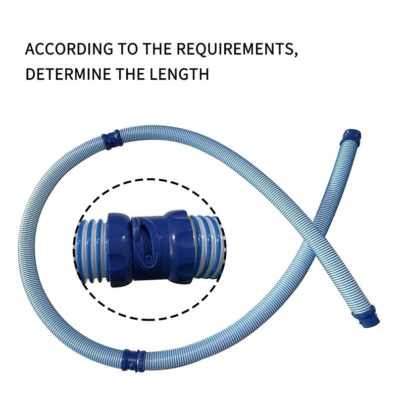 3pack Pool Cleaner Hose, 39.4 Inches/1 Meter,Twist-lock Type, Flexible Pool
