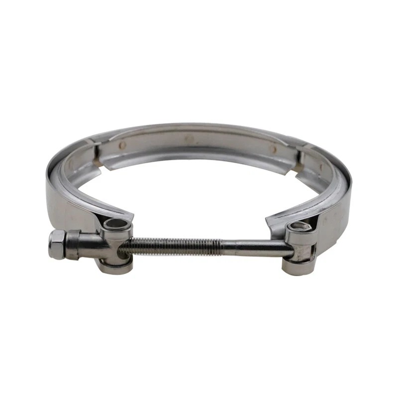 JONJEA 5" Exhaust Downpipe Flange Clamp Fit for S400 S400SXE