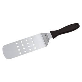 Paderno 18517 – Set of 24 Stainless Steel Spatulas for Hamburgers Perforated