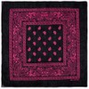 [the largest selection] Contrast Color Bandana Paisley Pattern (Regular Size,