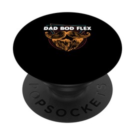 Dad Bod Flex Fitness Lifestyle Health Habits Daddy Nutrition PopSockets Swappable PopGrip