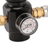 CO2 Mini Regulator Aluminum Alloy Brass Stainless Steel 8mm Dual
