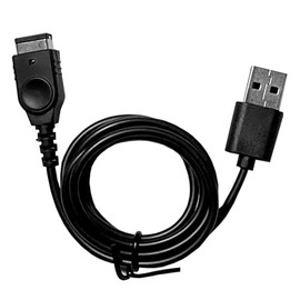 Alone ALG-DSUSB Cable for the First Generation DS, Black, 3.3 ft (1 m), Retro Gaming, Chargeable on the go, Convenient to Carry, Simple Package