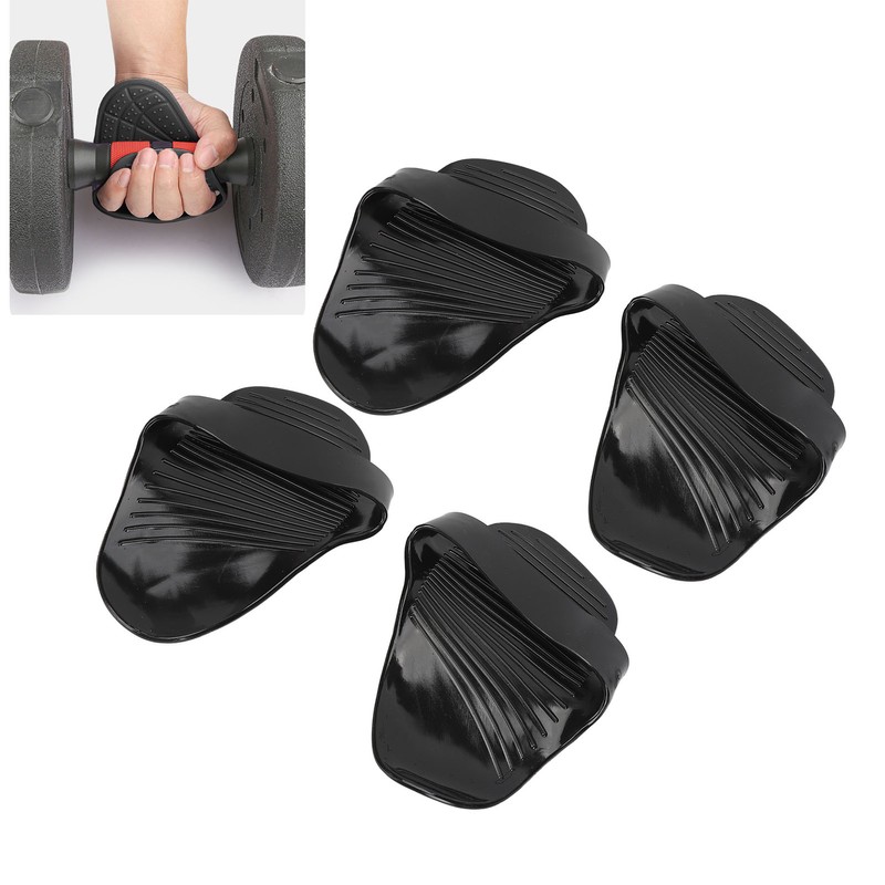 2 Pairs Silicone Lifting Grip Pads for Weightlifting Workout Sweaty