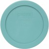 Pyrex 7200-PC Turquoise Round Plastic Food Storage Replacement Lid
