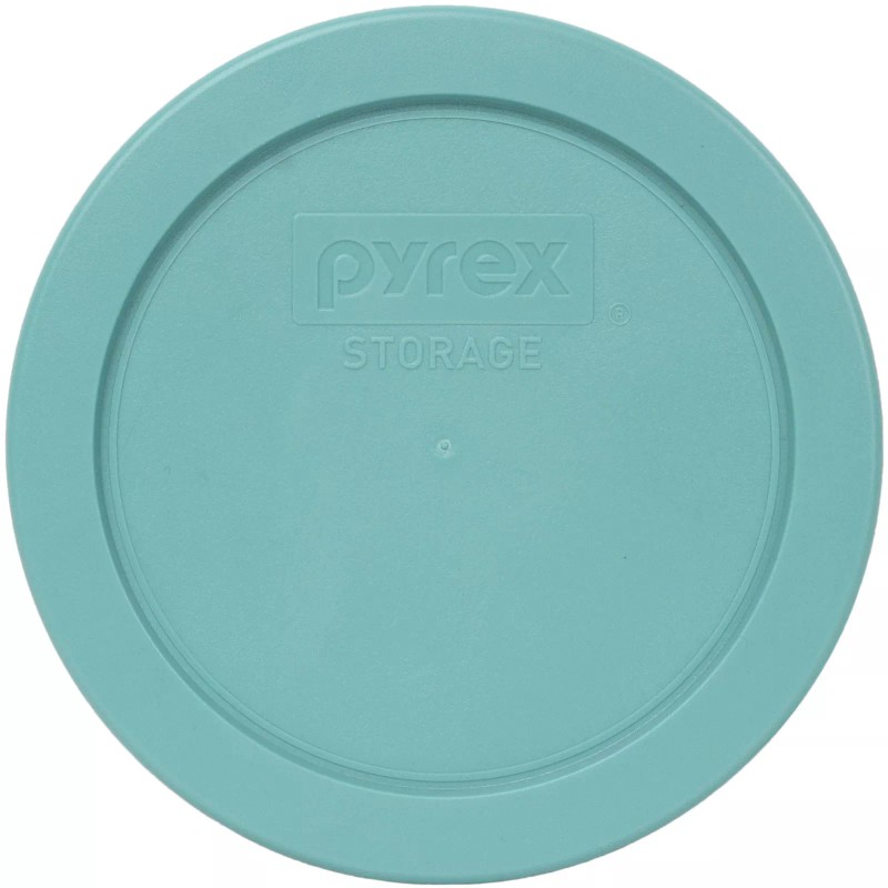 Pyrex 7200-PC Turquoise Round Plastic Food Storage Replacement Lid