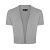 MINTLIMIT Women Short Sleeve Open Front Cardigan Casual Bolero Pullover