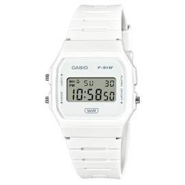 Casio F-91WB Series | Men's Digital Watch | Environmentally Friendly Bio-Based Resin | Alarm | Date Indicator | 7-Year Battery