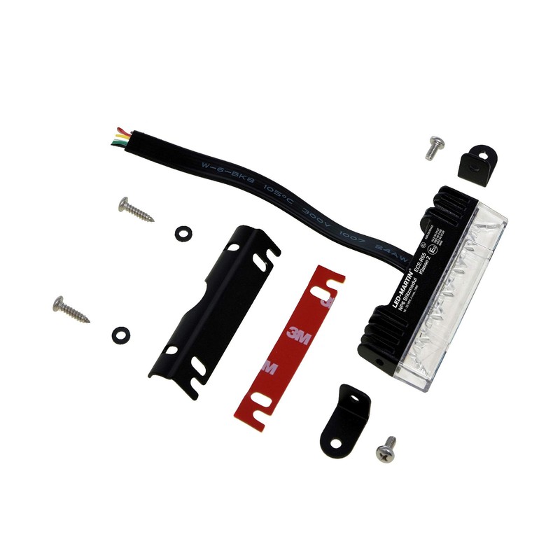 LED-MARTIN NP6 Front Flasher - Blue - ECE-R65 Class 2