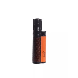 Scorch Torch 90 Deg Single Flame Torch Lighter with Cigar Punch - Orange