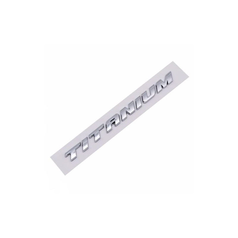 One Pc Titanium Rear Trunk Cars Trucks Rear Liftgate Badge