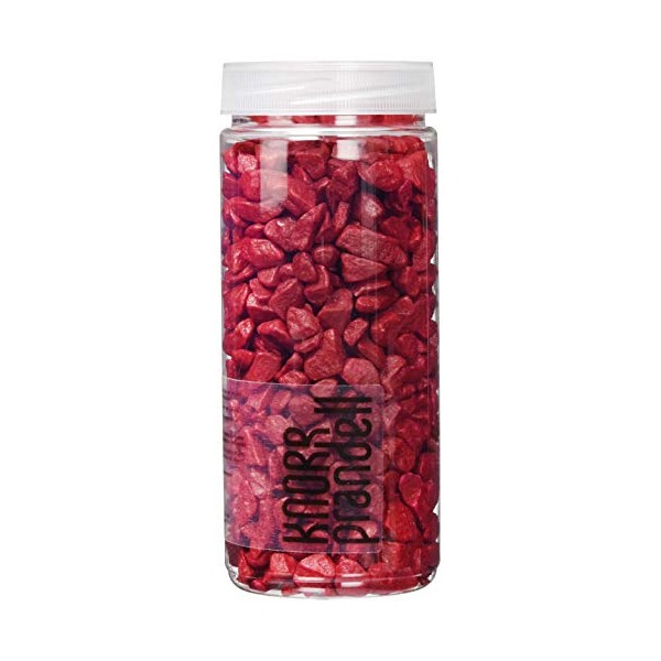 Knorr Prandell 218236205 Decorative Stones 9-13 mm 500 ml Red