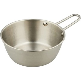 Fukui Craft 62163980 Macco Cup with Diameter 5.5 inches (140 mm), Silver (Stainless Steel)