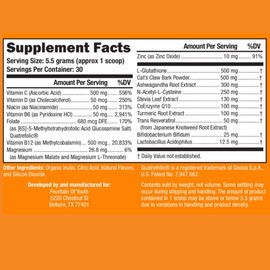 The Foy LIFE: All in ONE, East Meets WEST Supplement Drink Mix with Essential Vitamins/Minerals, botanicals, Anti-oxidants,probiotics. Energy + Vitality + Immunity. Orange Flavor. Created by Doctors