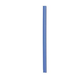 Durable A4 Spine Bar 6mm Blue - Pack of 50 - Quick and Easy Binding for Unpunched Documents - Holds Up to 60 A4 Sheets
